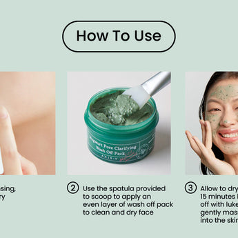 AXIS-Y Mugwort Pore Clarifying Wash Off Pack 100ml