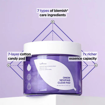Isntree Onion Newpair Clear Pad (60EA) 250ml