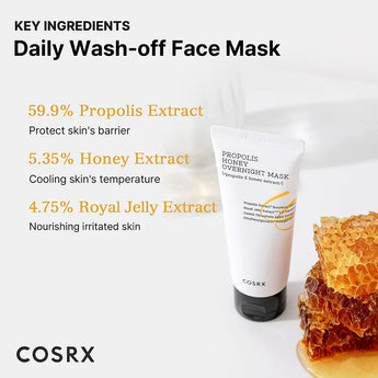 COSRX - Full Fit Propolis Honey Overnight Mask 60ml