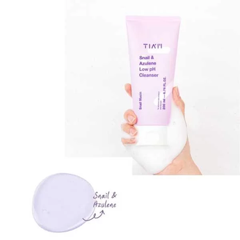 TIA'M Snail & Azulene Low pH Cleanser 200ml
