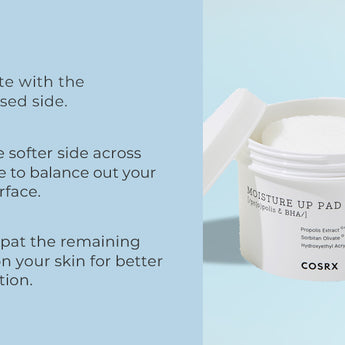 COSRX One Step Moisture Up Pad 135ml - 70 pads