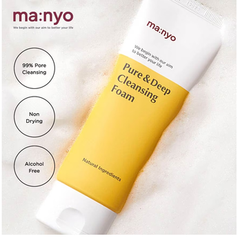 ma:nyo  Pure & Deep Cleansing Foam ( 2 sizes ) - manyo